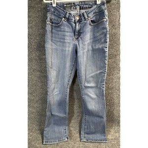 Lee Modern Series Jeans Womens 8 Short (28x29) Curvy Fit Bootcut Denim Pants‎